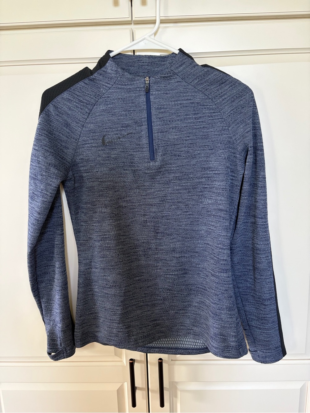 Nike Women’s Dri-Fit Drill Quarter Zip Performance Long Sleeve Shirt